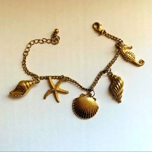 Mermaid charm bracelet